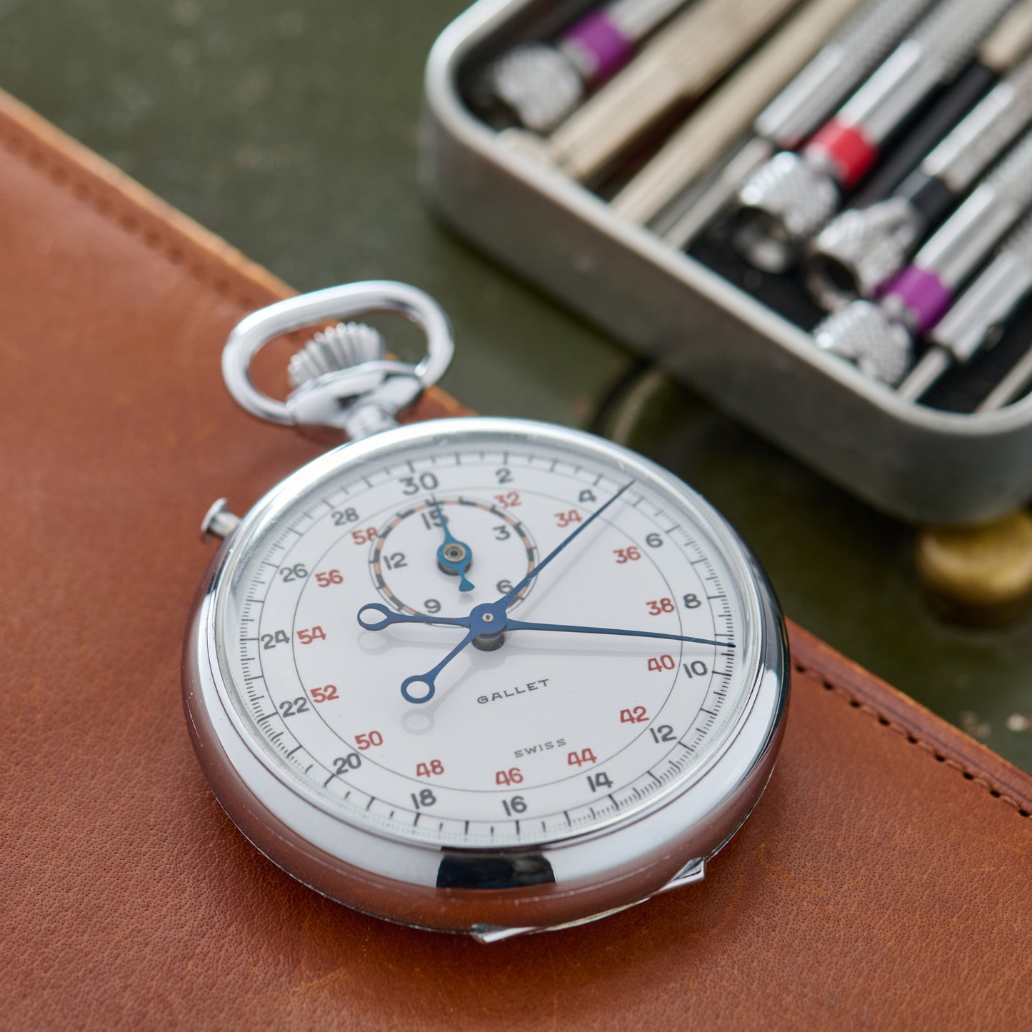 Gallet Rattrapante Stopwatch