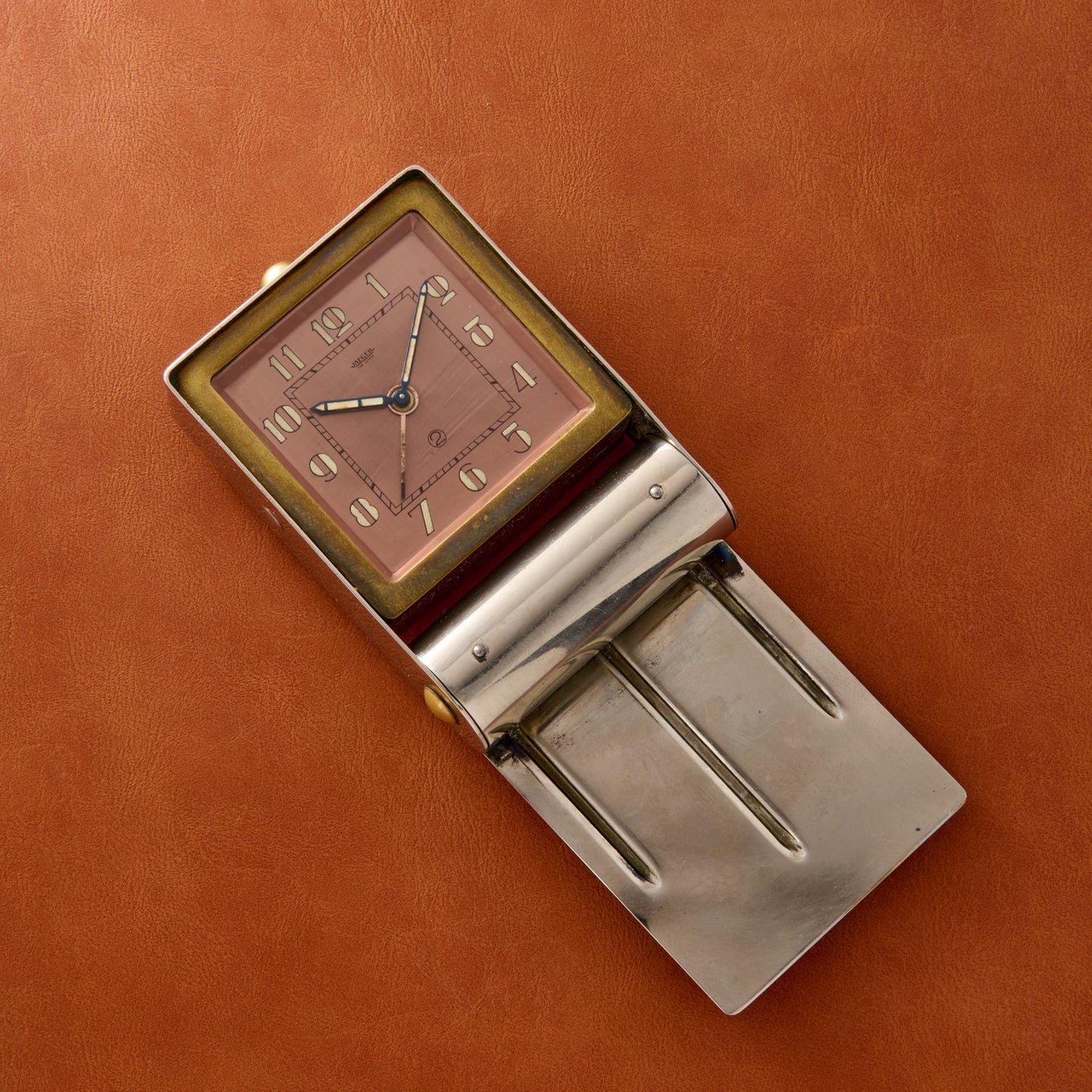 Jaeger-LeCoultre Travel Alarm Clock Brass