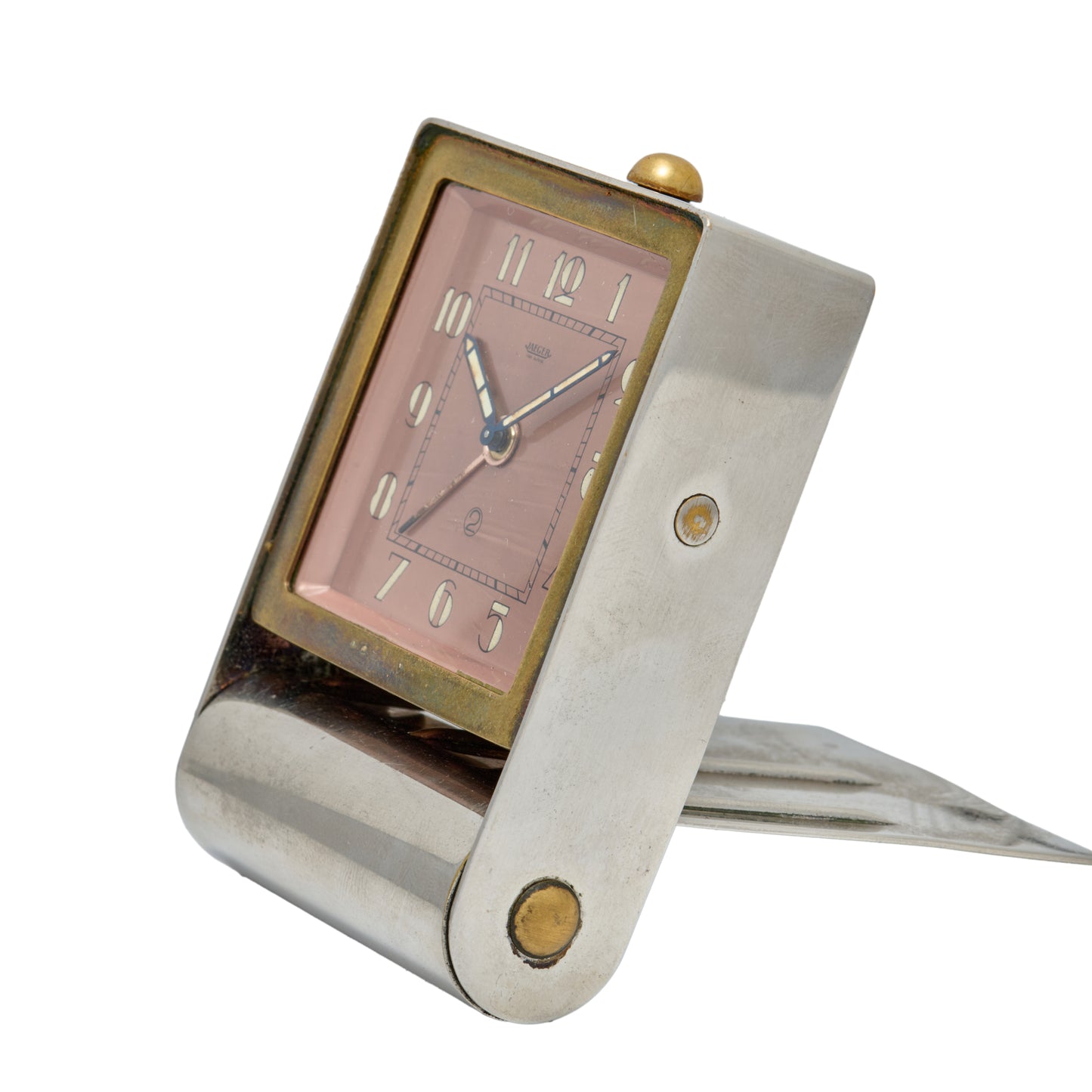 Jaeger-LeCoultre Travel Alarm Clock Brass
