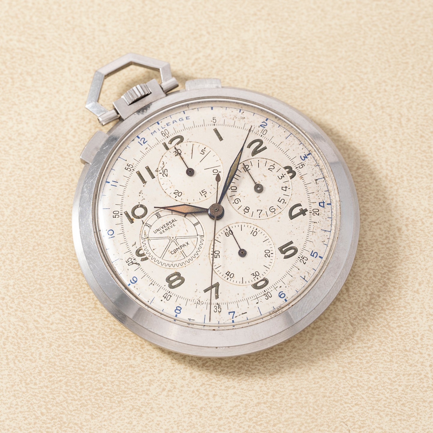 Universal Genève Compax Pocket Watch