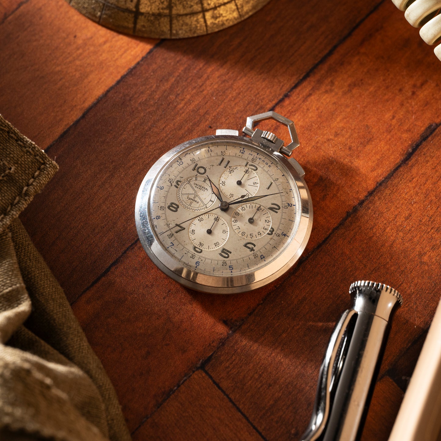 Universal Genève Compax Pocket Watch