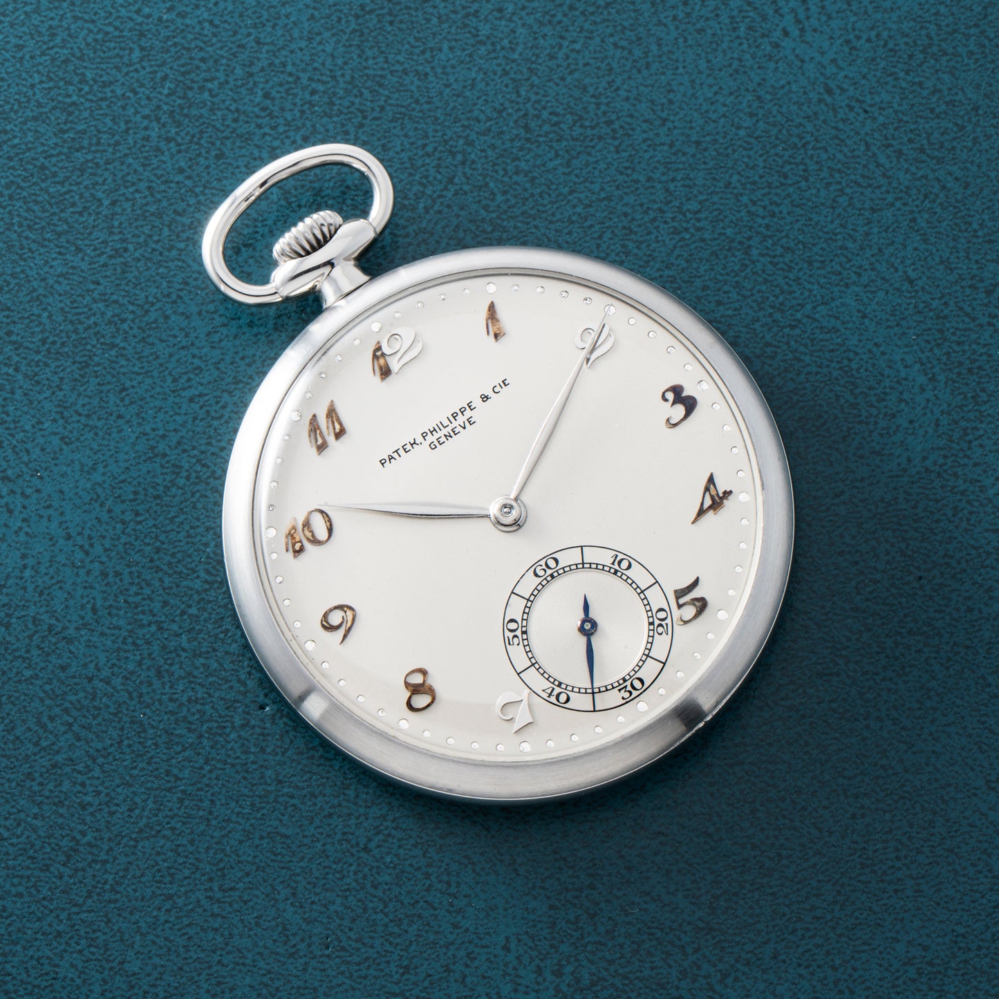 Patek Philippe Stainless Steel "Breguet" Pocket Watch