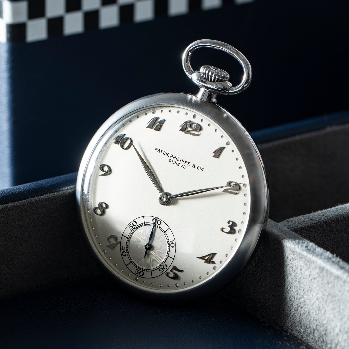 Patek Philippe Stainless Steel "Breguet" Pocket Watch