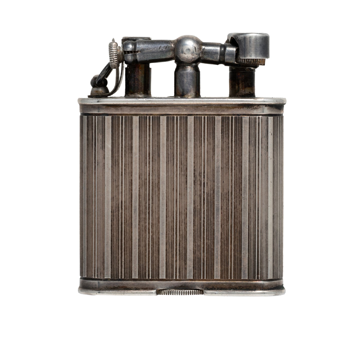 Dunhill Sterling Silver Lighter Clock