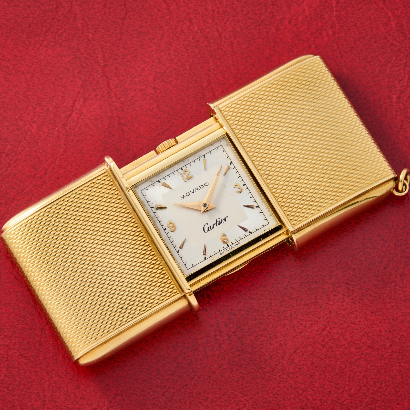 Movado Ermeto Travel Clock for Cartier