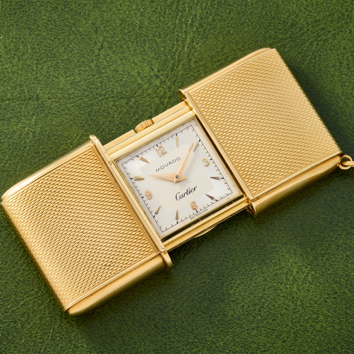 Movado Ermeto Travel Clock for Cartier