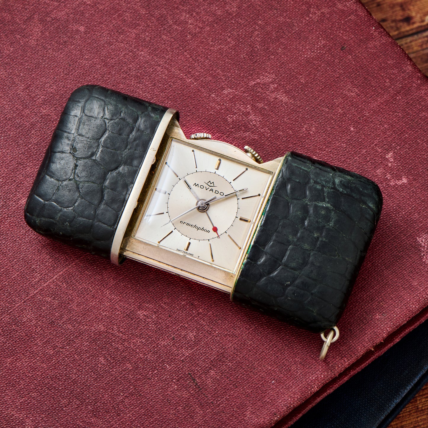 Movado Ermetophon Travel Clock