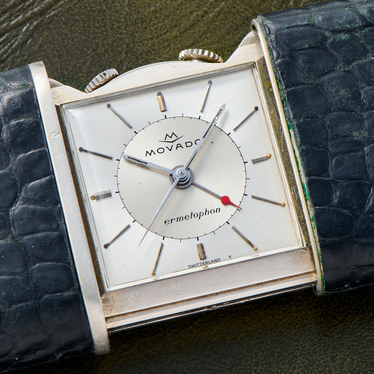 Movado Ermetophon Travel Clock