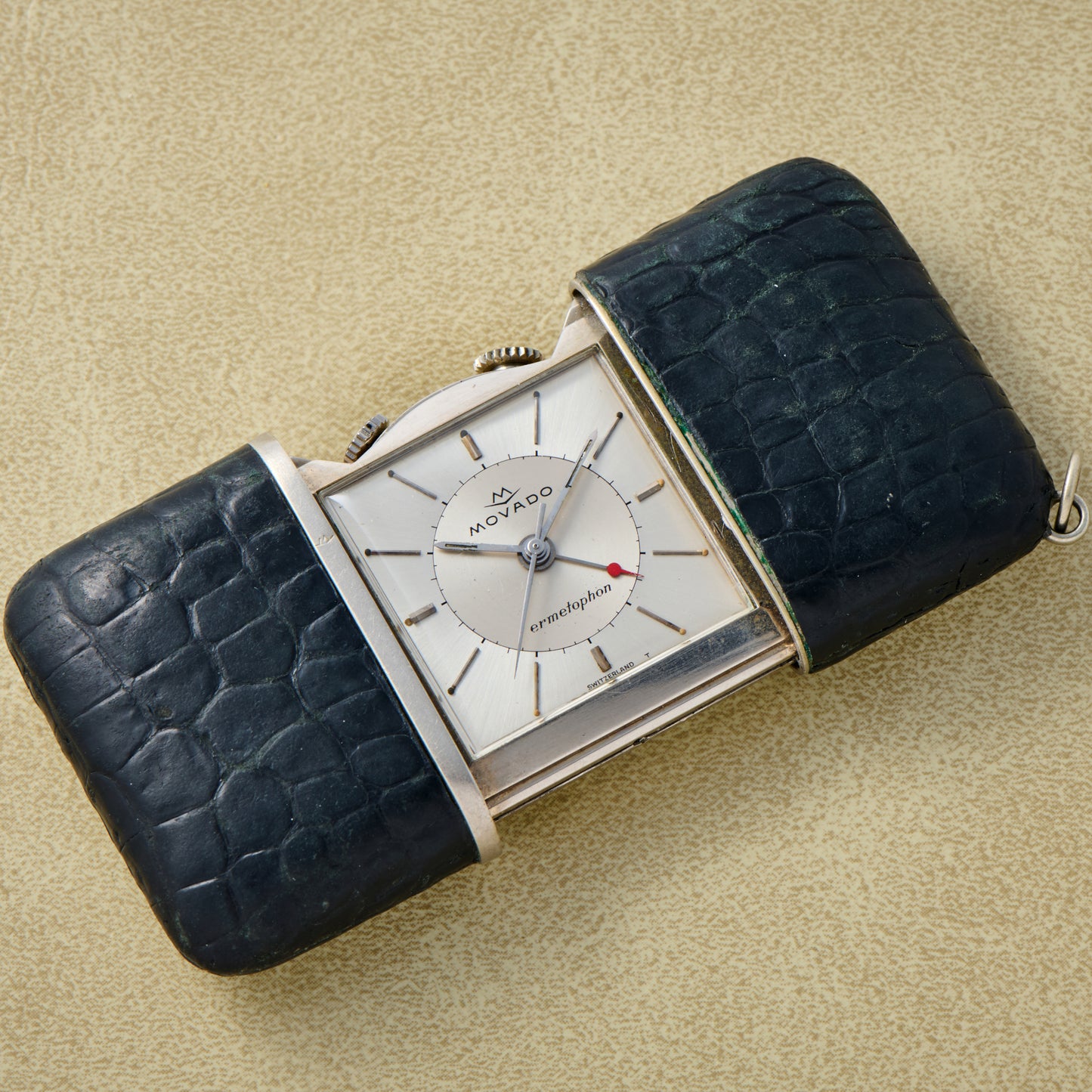 Movado Ermetophon Travel Clock