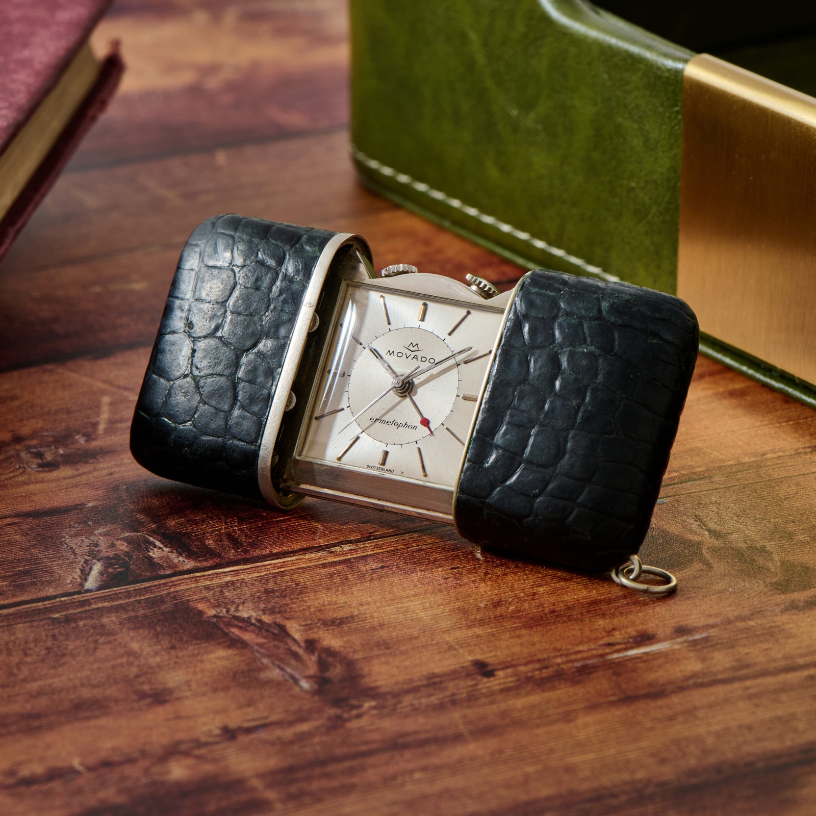 Movado Ermetophon Travel Clock