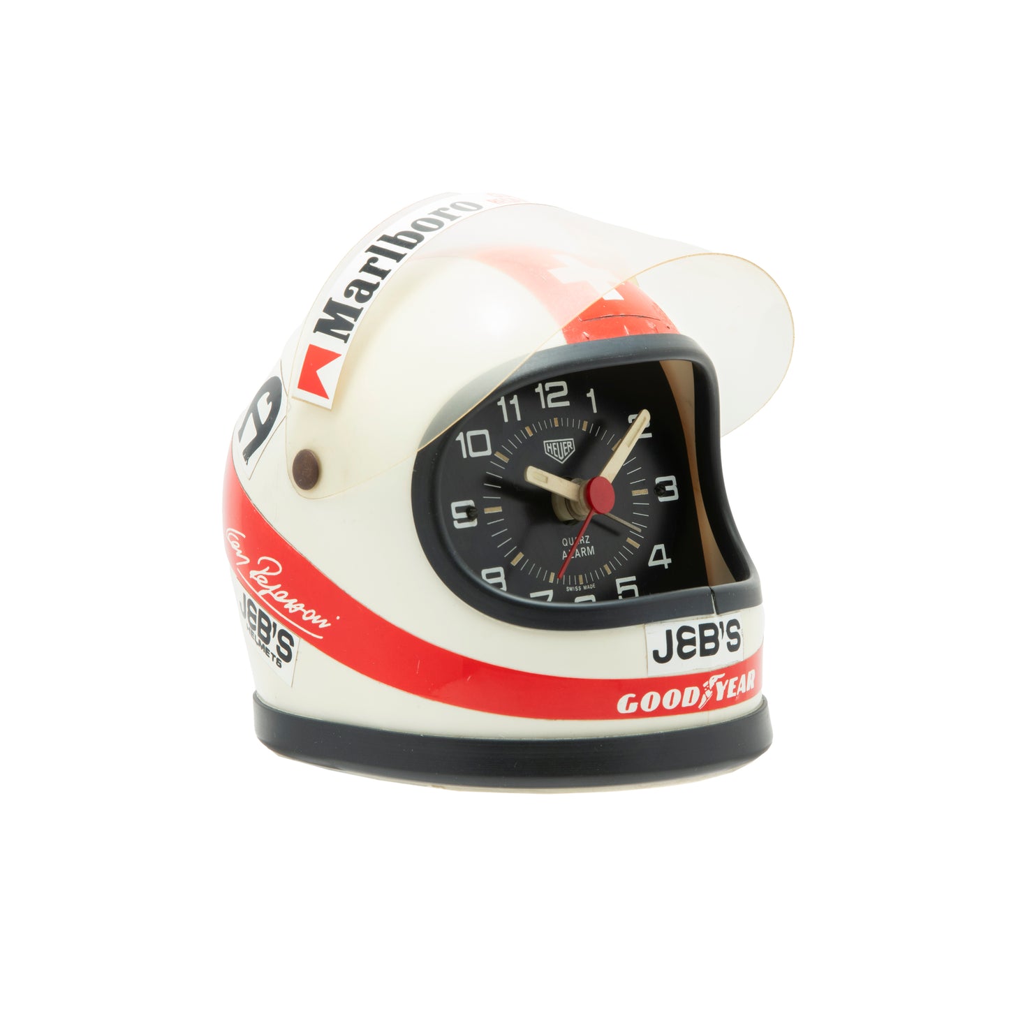 Heuer Helmet Desk Clock