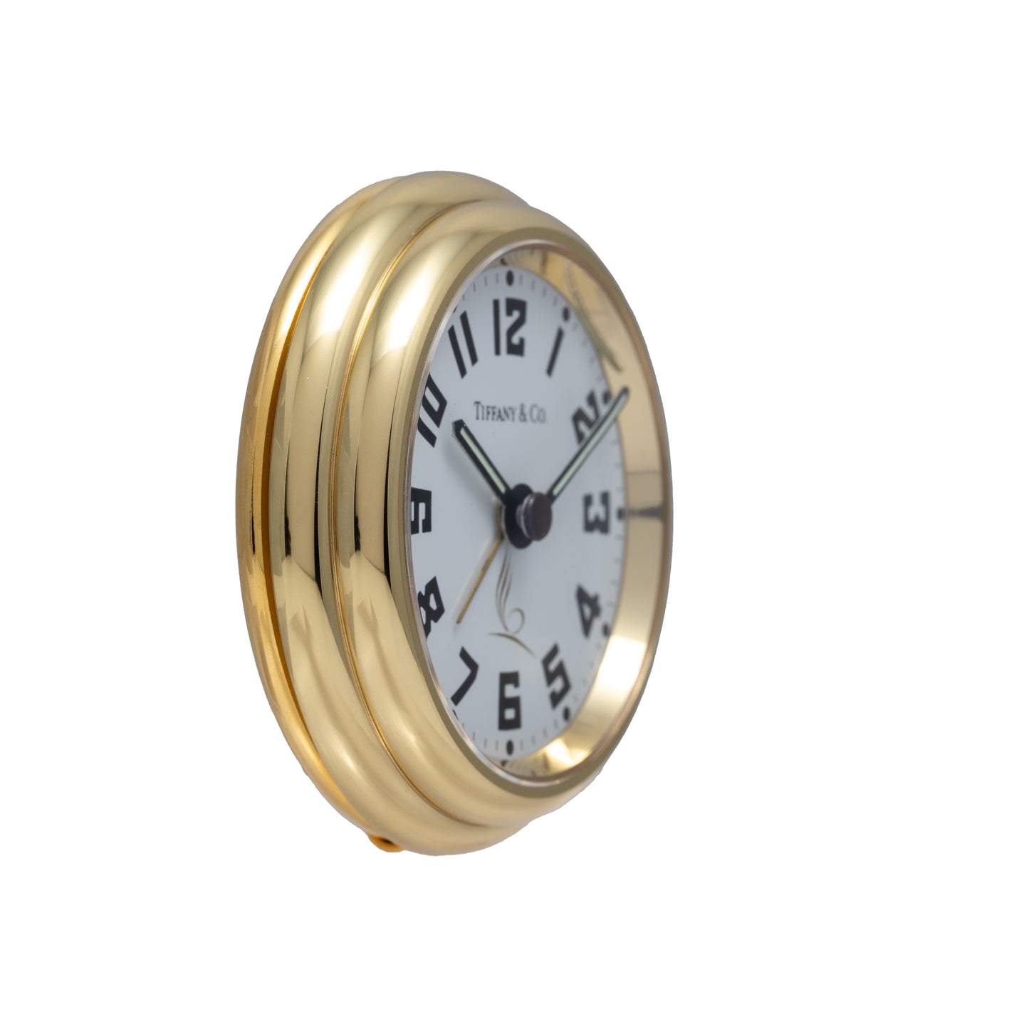 Tiffany & Co. Royal Jet Aviator Travel Alarm Clock