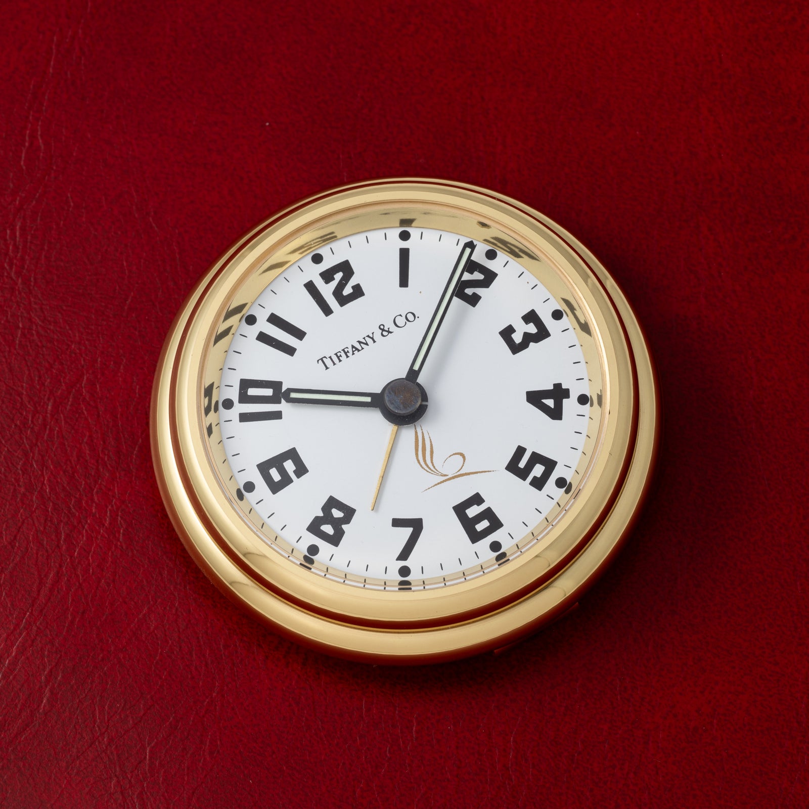 Tiffany & Co. Royal Jet Aviator Travel Alarm Clock