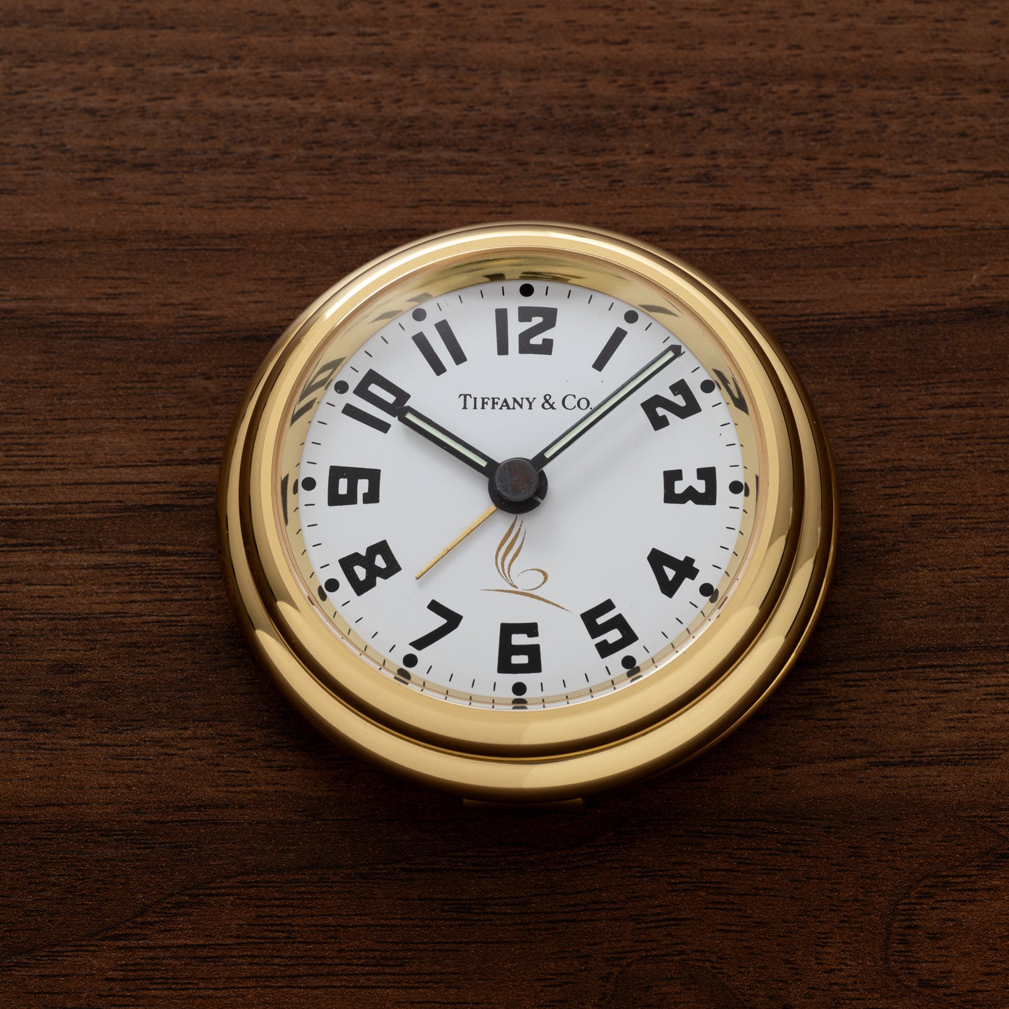 Tiffany & Co. Royal Jet Aviator Travel Alarm Clock