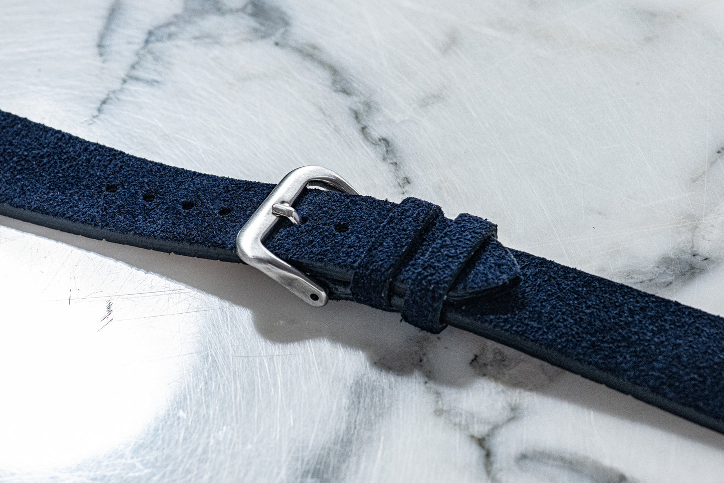 Annapolis Blue Suede Strap