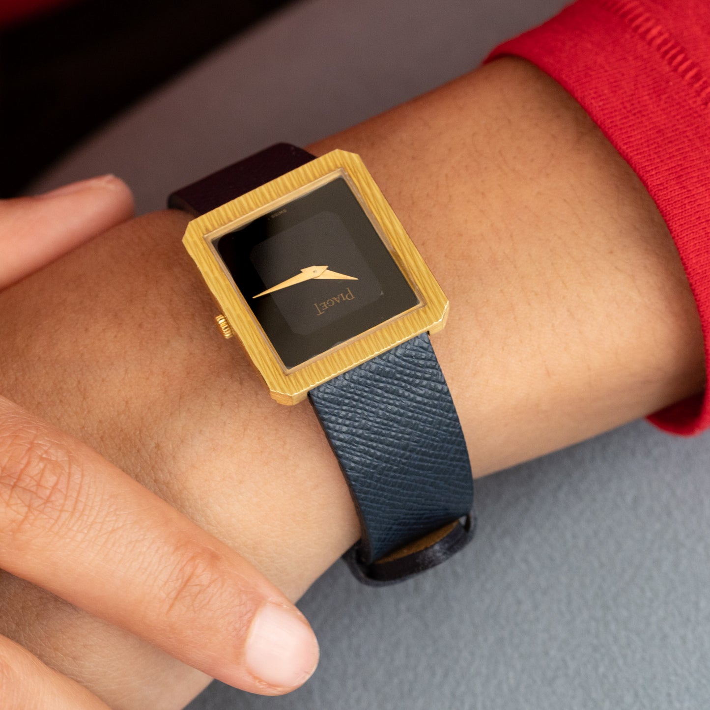 Atlantic Blue II Saffiano Strap