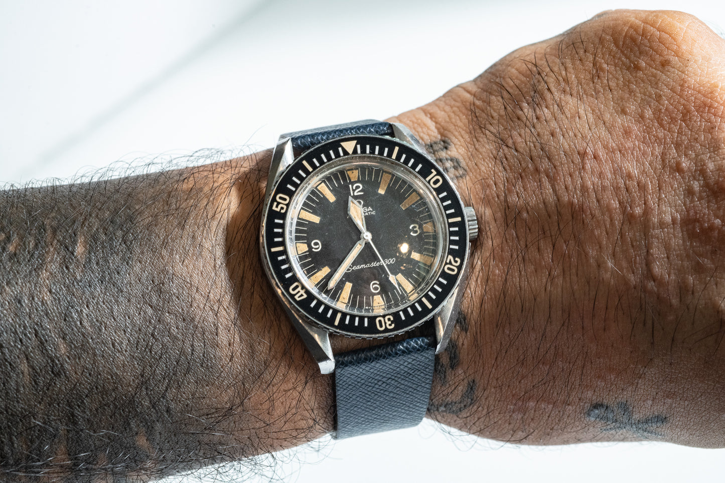 Atlantic Blue II Saffiano Strap