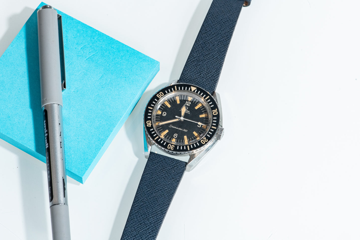 Atlantic Blue II Saffiano Strap