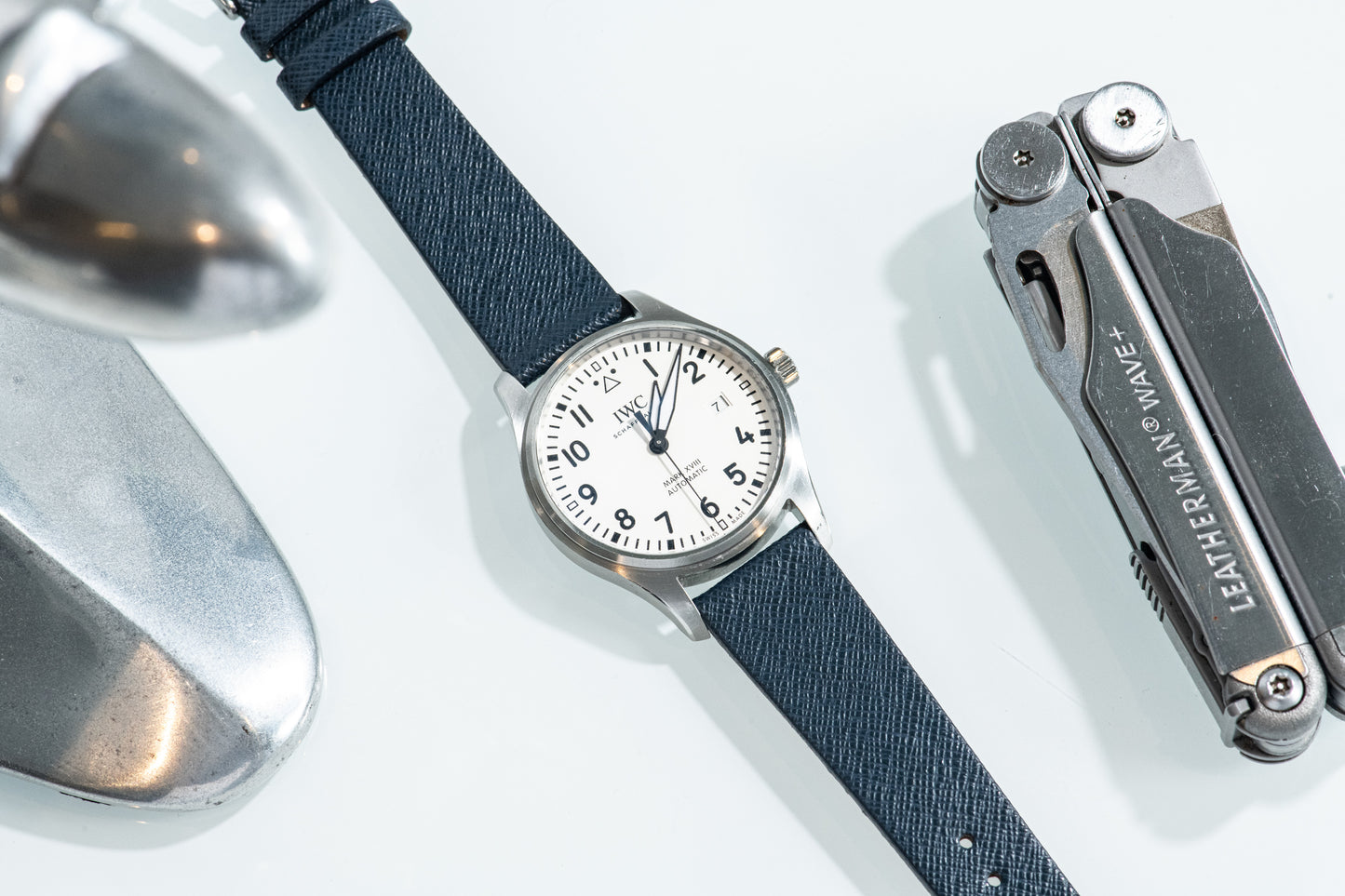 Atlantic Blue II Saffiano Strap