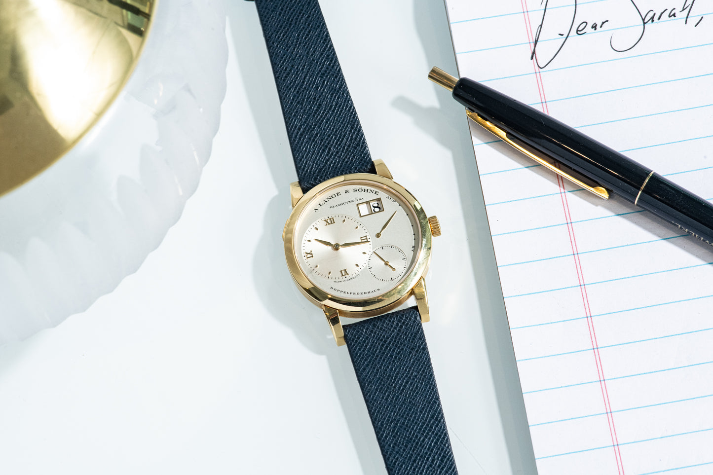 Atlantic Blue II Saffiano Strap