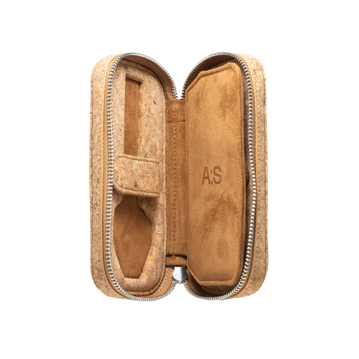 WOLF X Analog:Shift 1976 Collection Cork 2-Piece Watch Zip Case