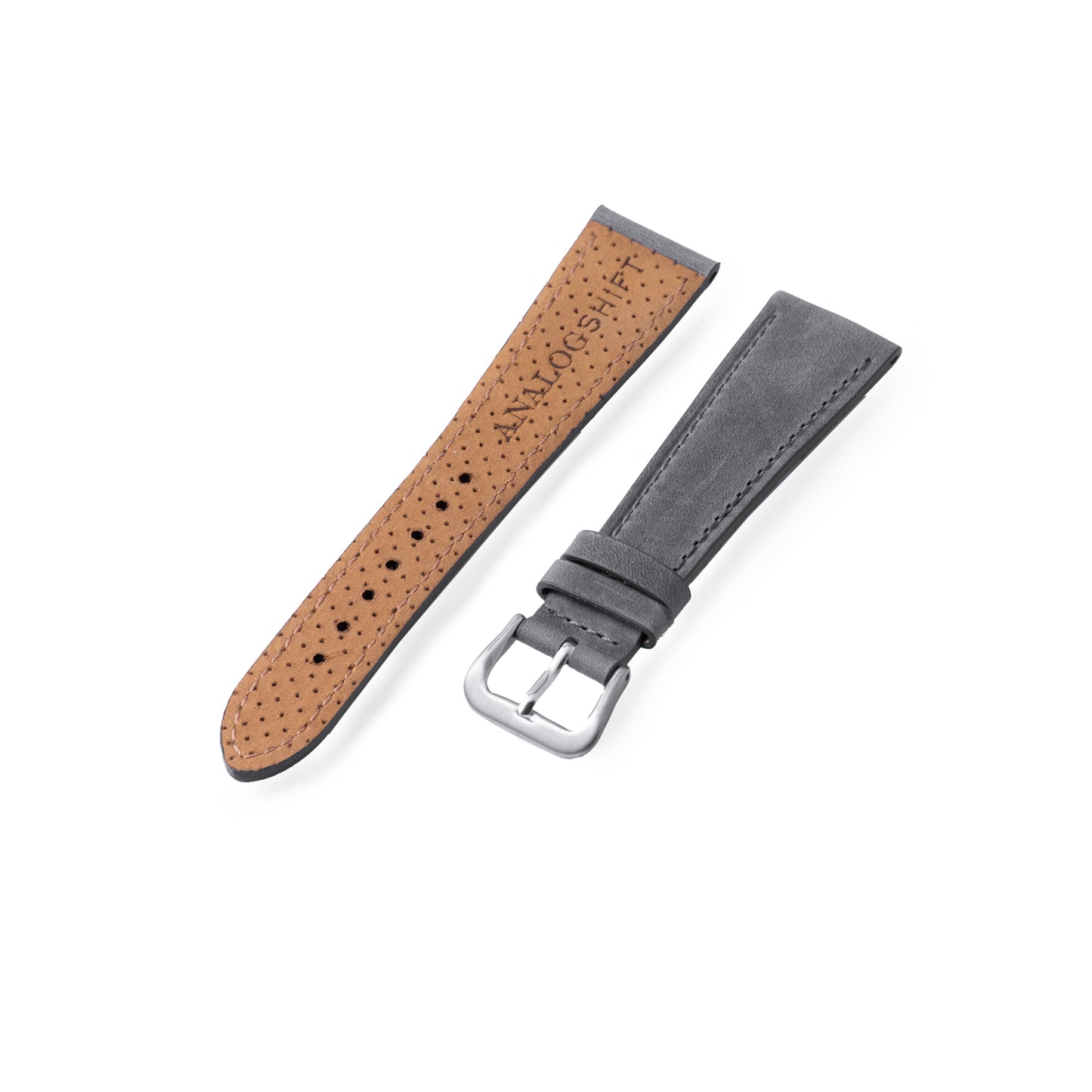 Clark Grey Distressed Strap