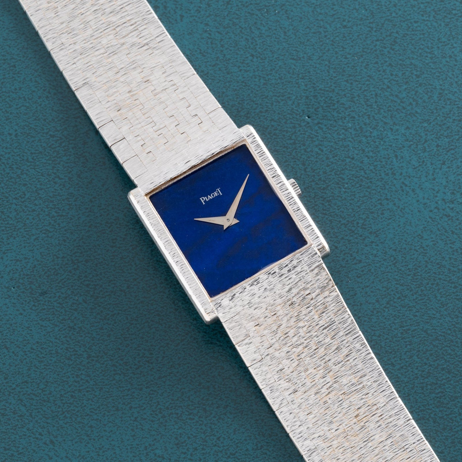 Piaget White Gold 'Lapis Lazuli' Dress Watch