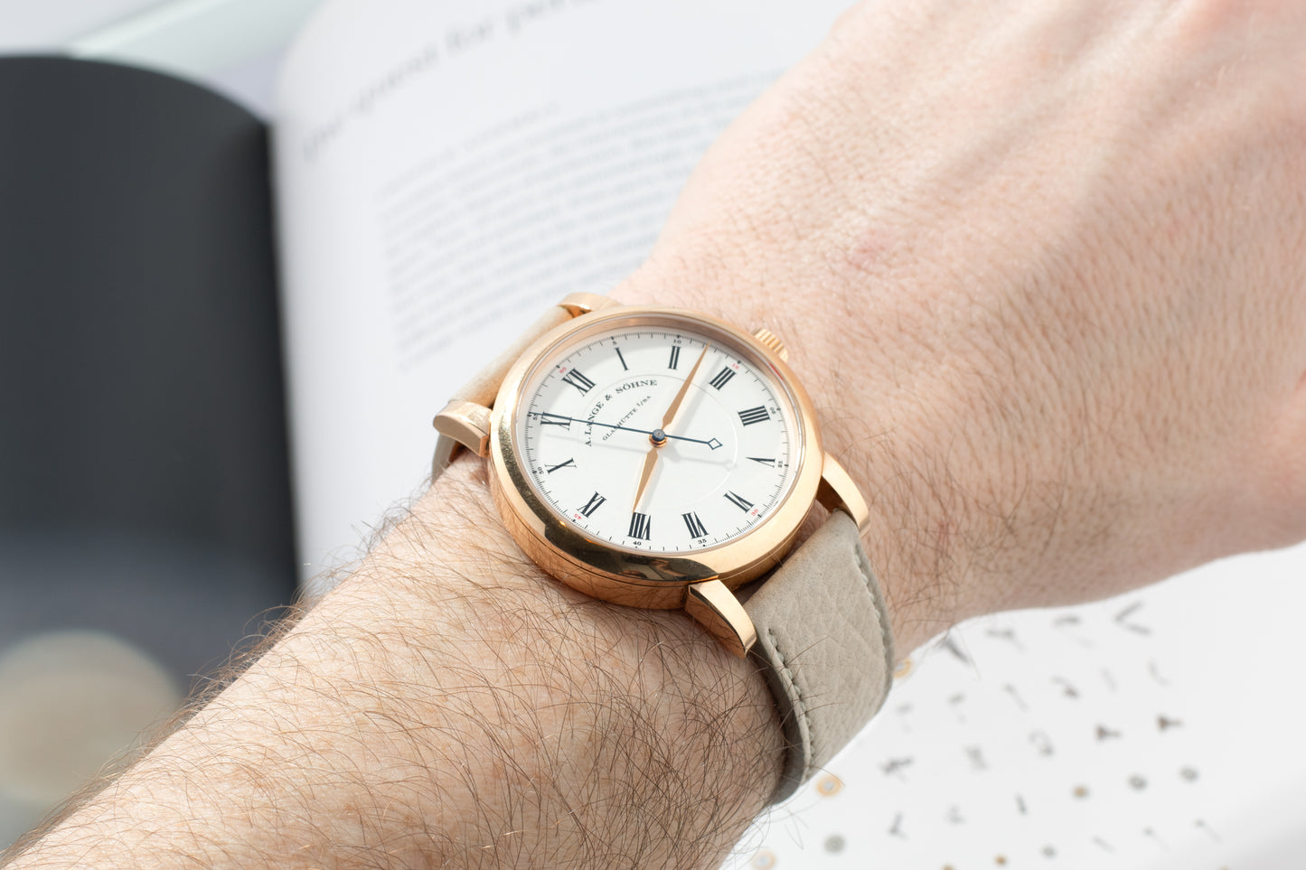 Iskenderun Beige Nubuck Strap