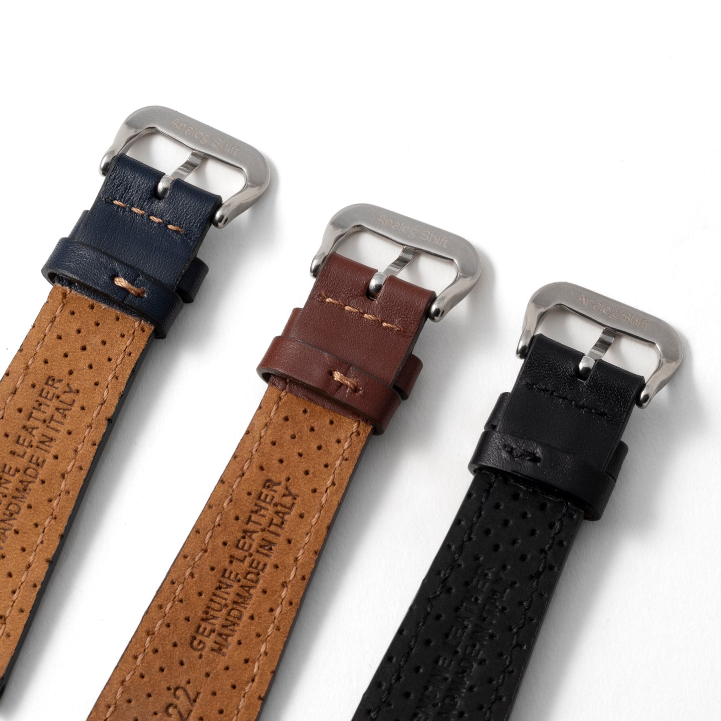 Bavaria Blue Gloss Calf Strap