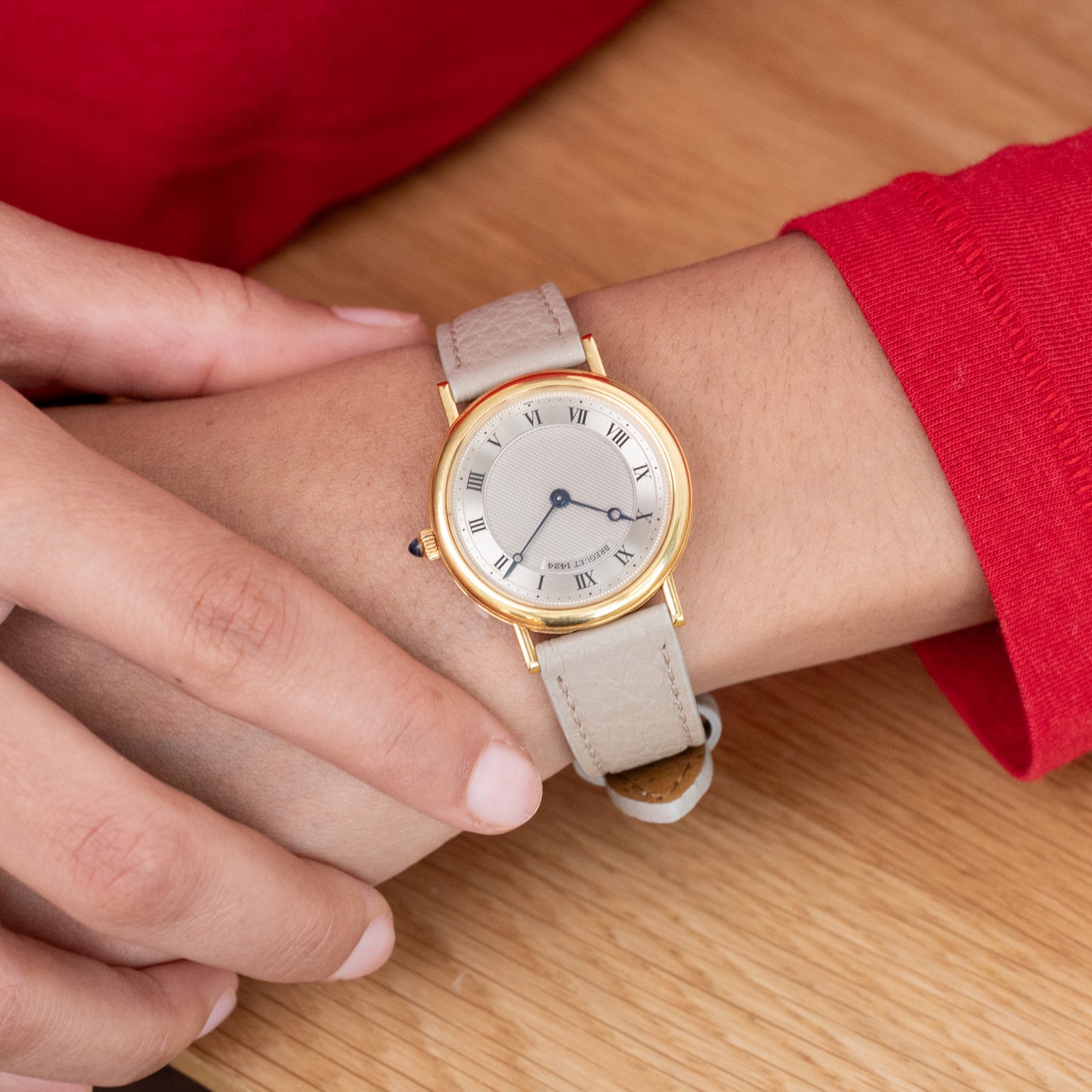 Lawrence Beige Cervo Strap