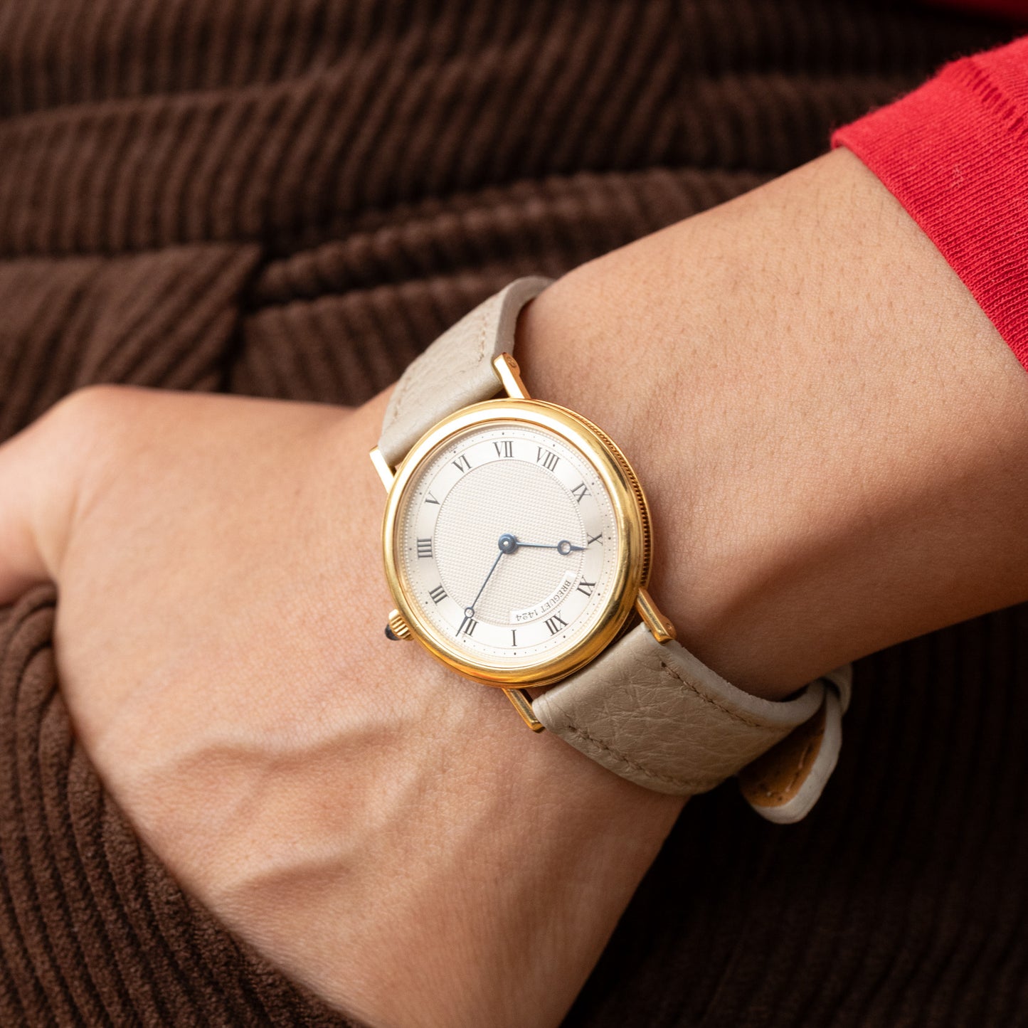 Lawrence Beige Cervo Strap