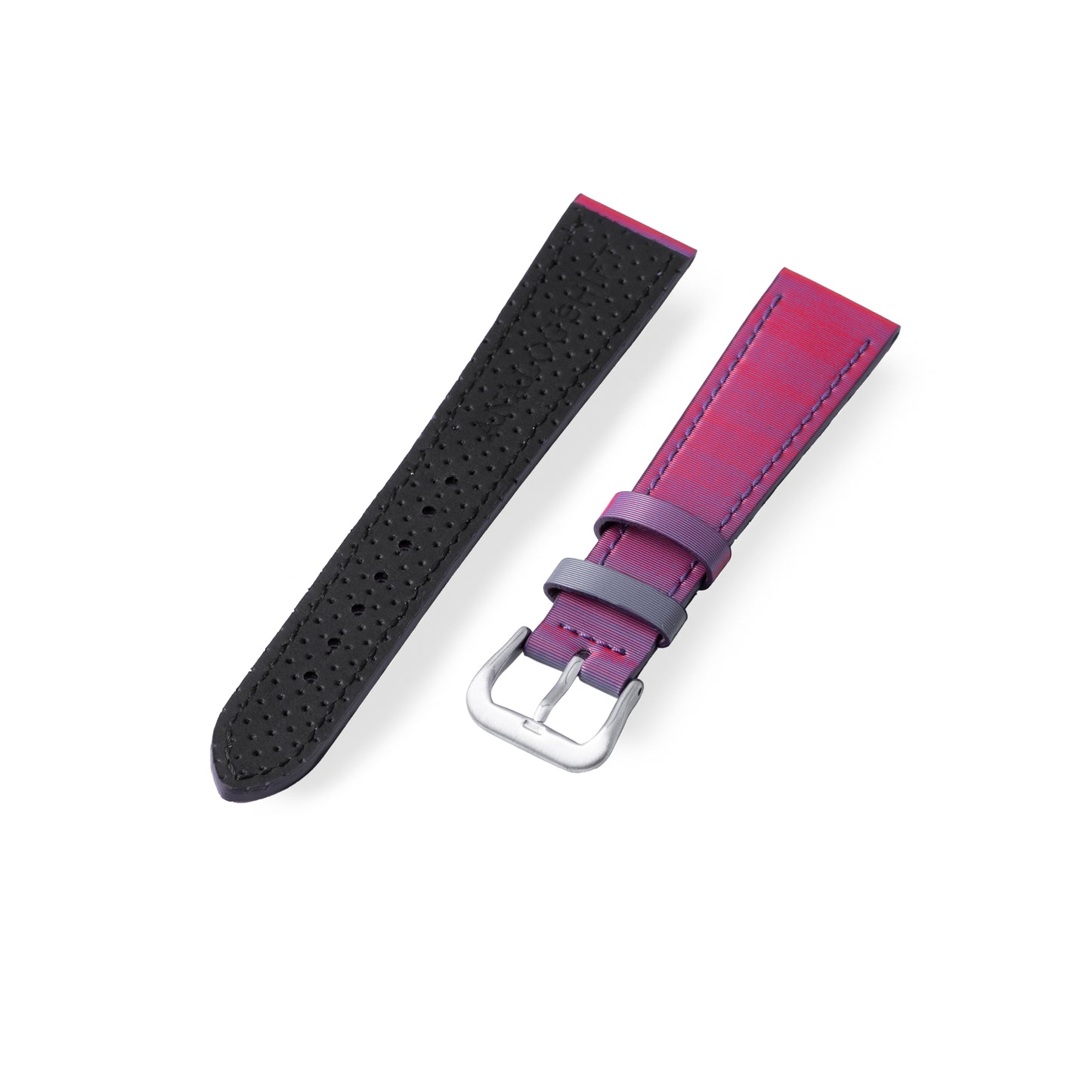 Rubystone Red Matrix Strap