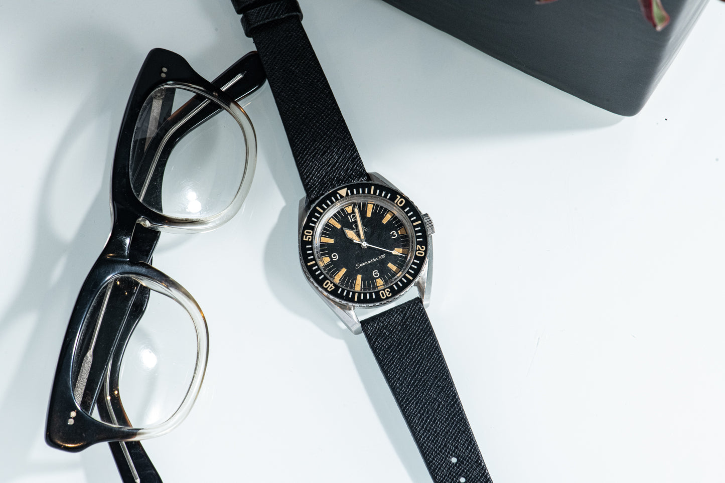 Marianas Black Saffiano Strap