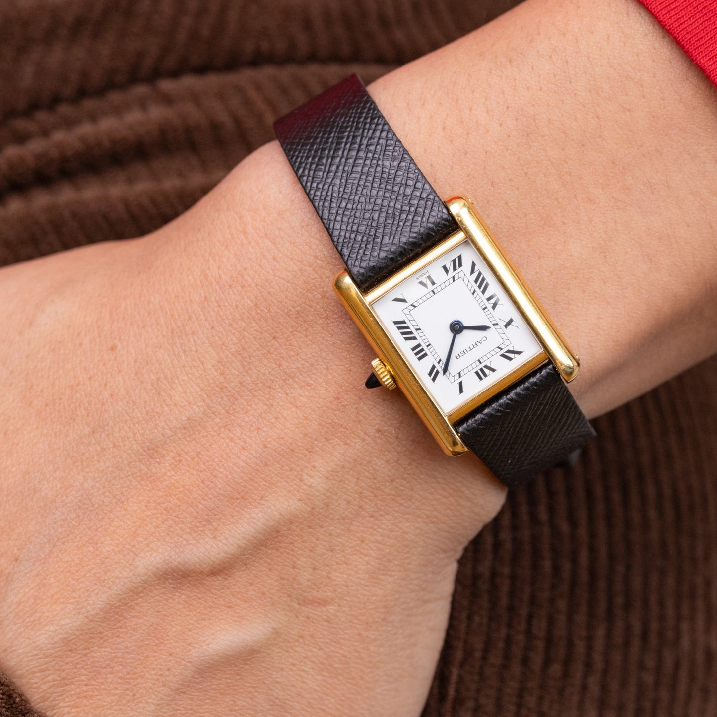 Marianas Black Saffiano Strap