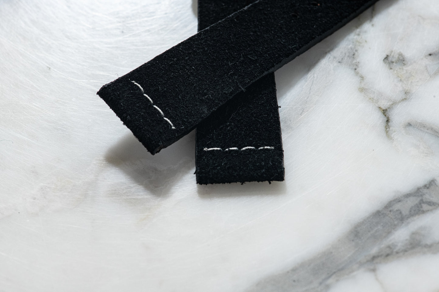 Nome Black Suede Strap