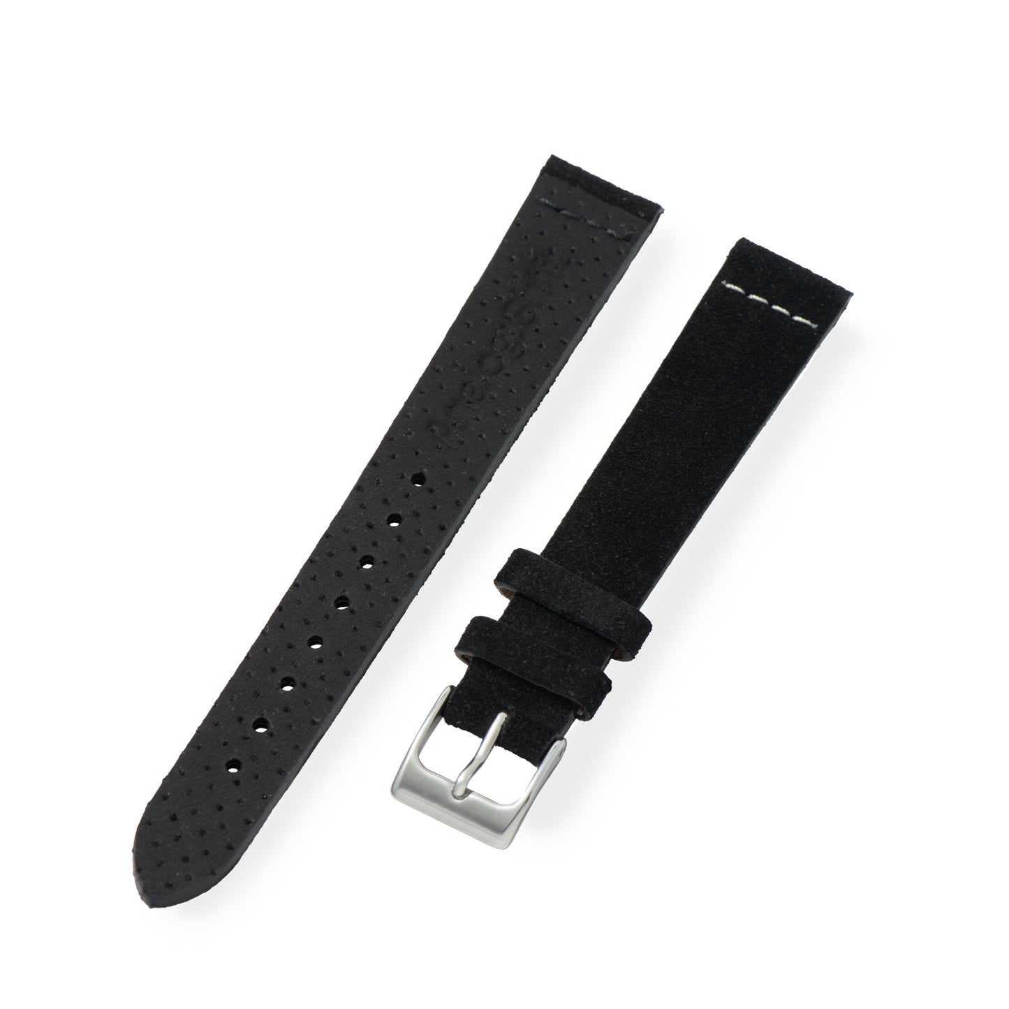 Nome Black Suede Strap