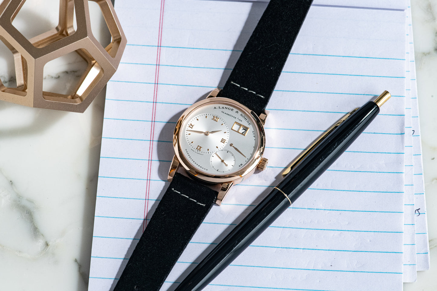 Nome Black Suede Strap