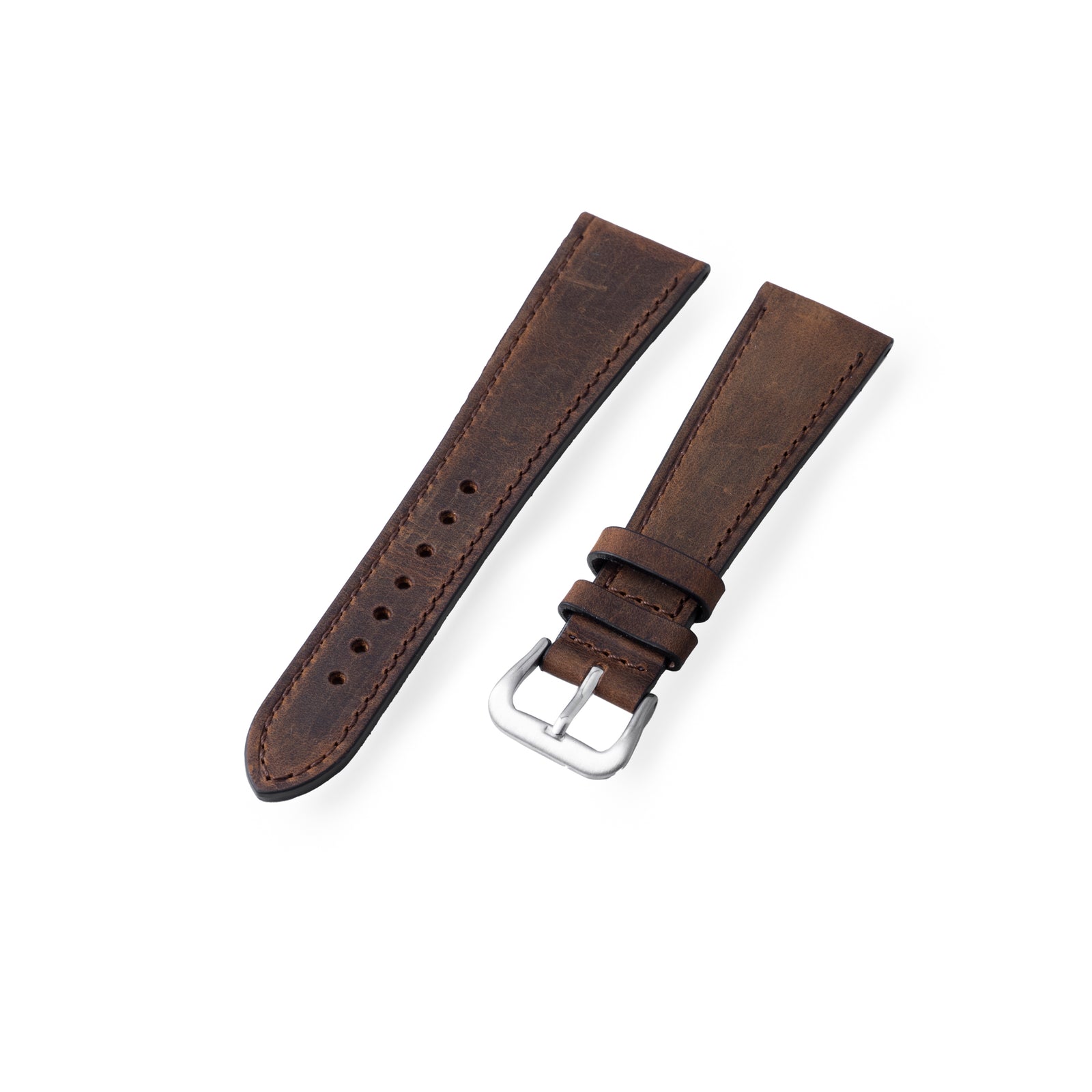 Petty Brown Distressed Strap