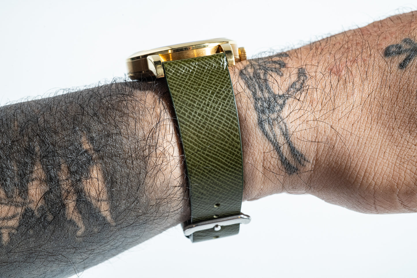 Sargasso Green II Saffiano Strap