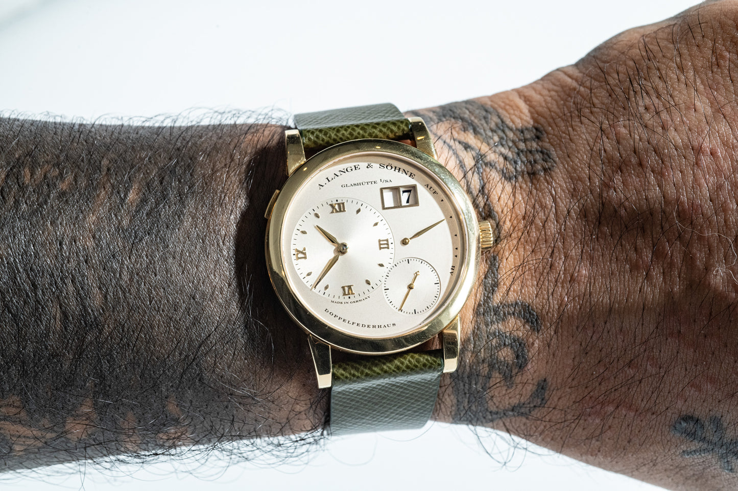 Sargasso Green II Saffiano Strap