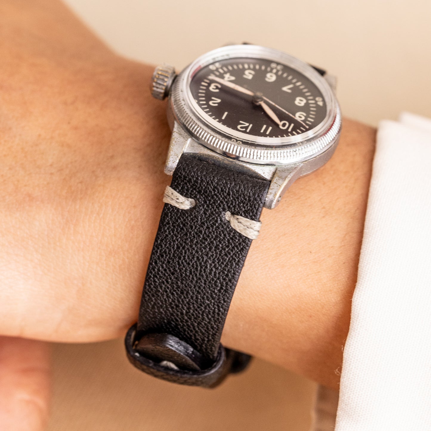 Shadow Black Montone Strap