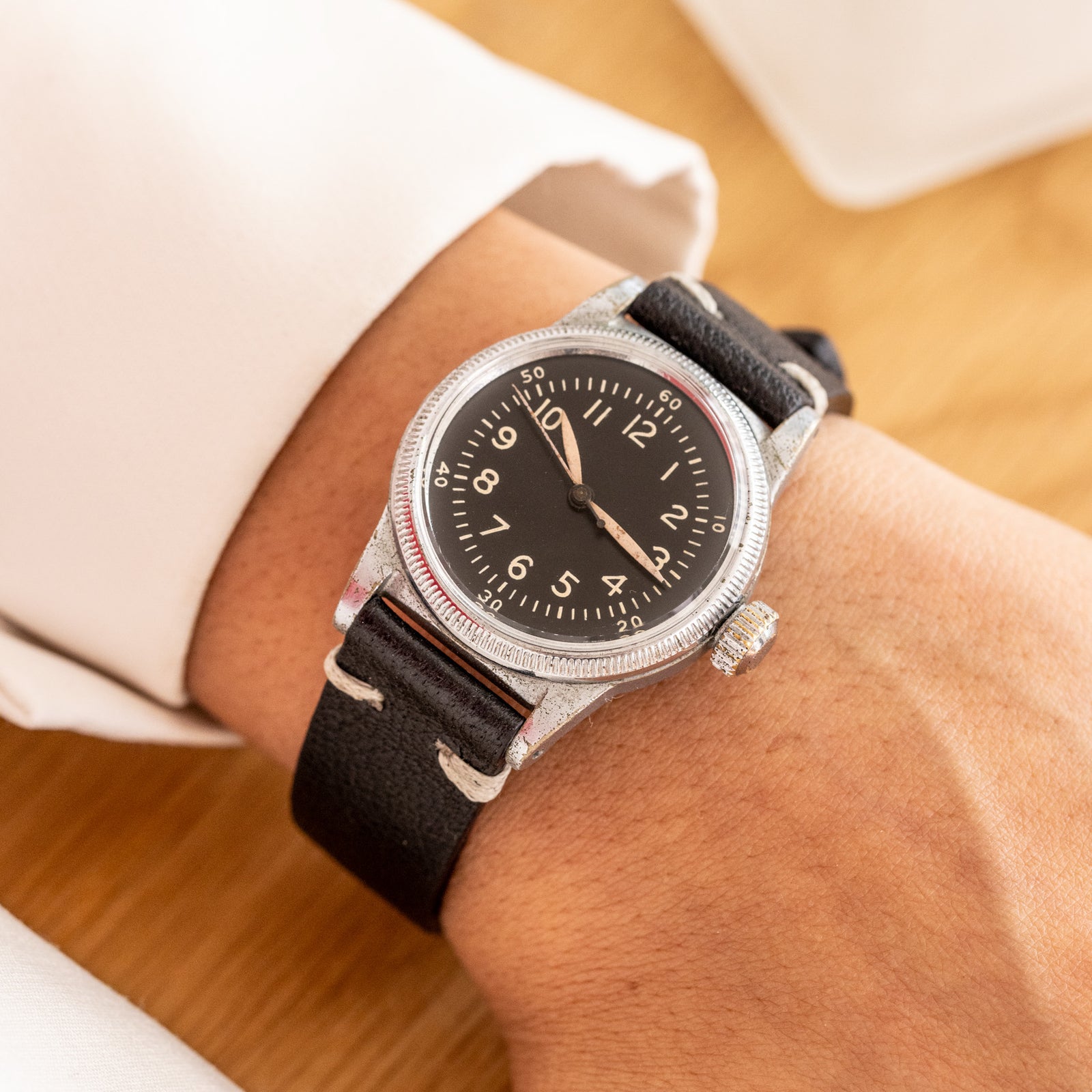 Shadow Black Montone Strap