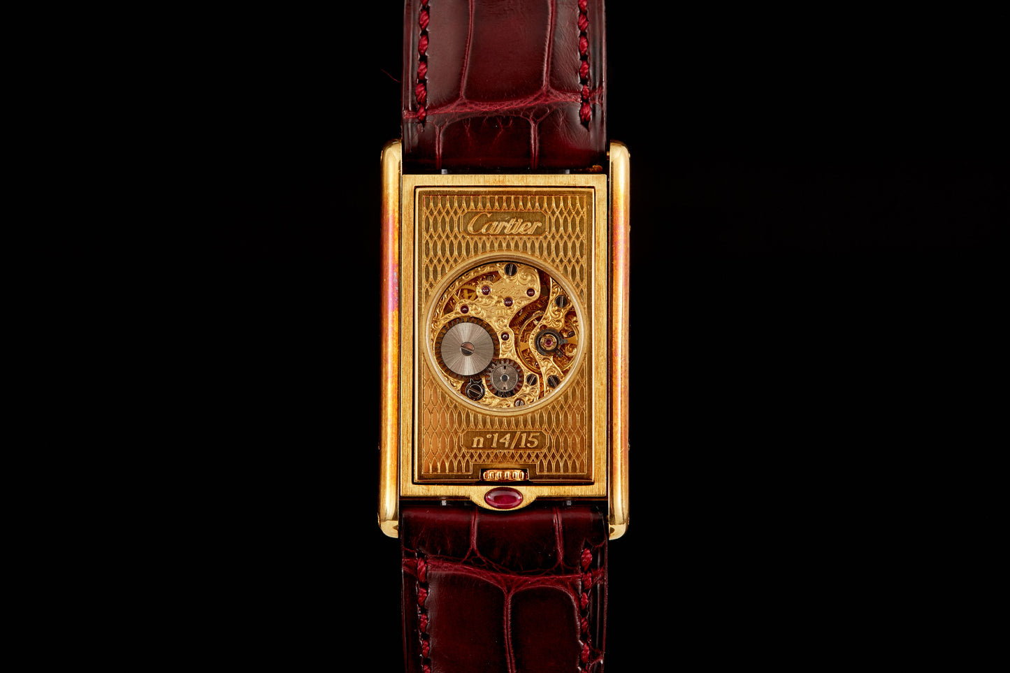 Cartier Tank Baculante Collection Privée