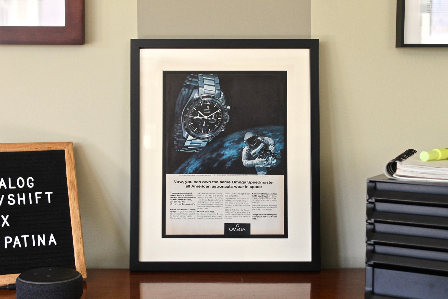 Omega Speedmaster Professional 'Astronauts Wear In Space'