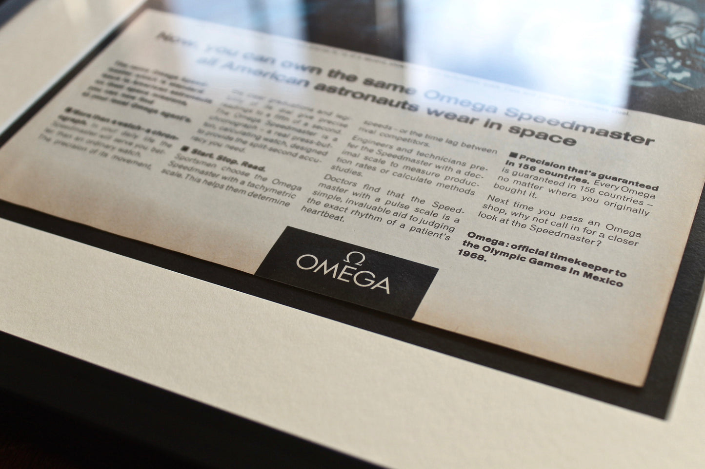 Omega Speedmaster Professional 'Astronauts Wear In Space'