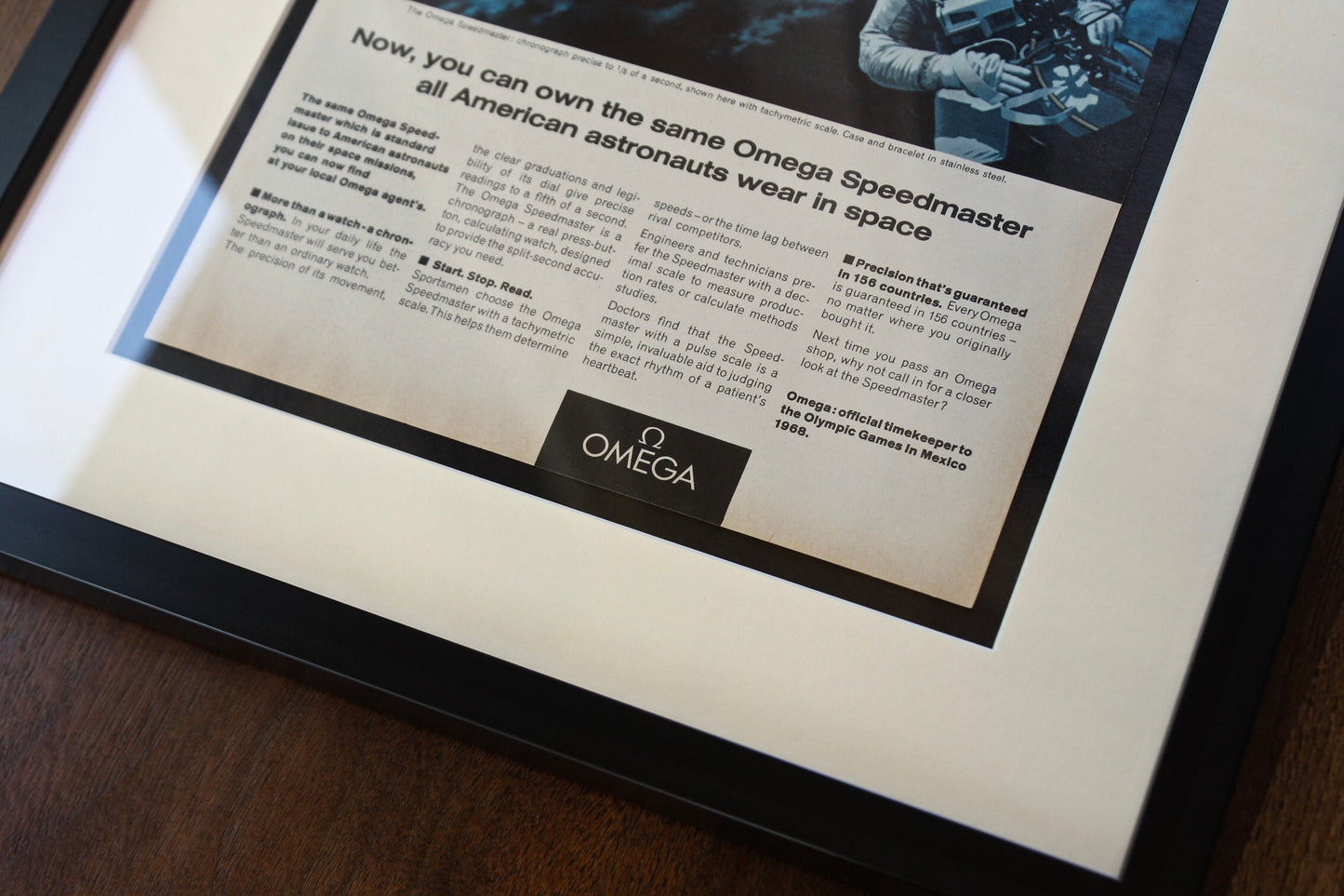 Omega Speedmaster Professional 'Astronauts Wear In Space'