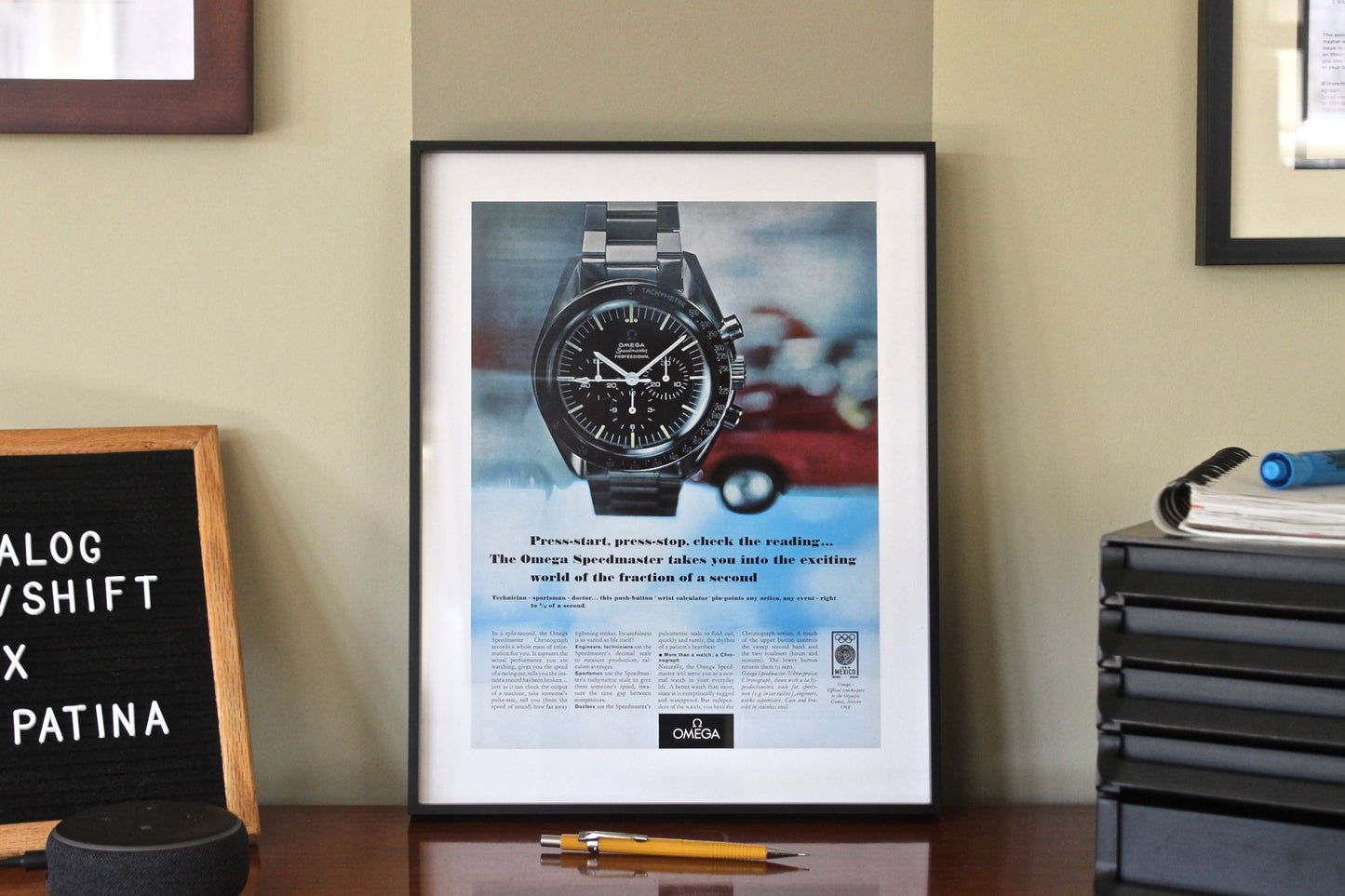 Omega Speedmaster 'Fraction Of A Second'