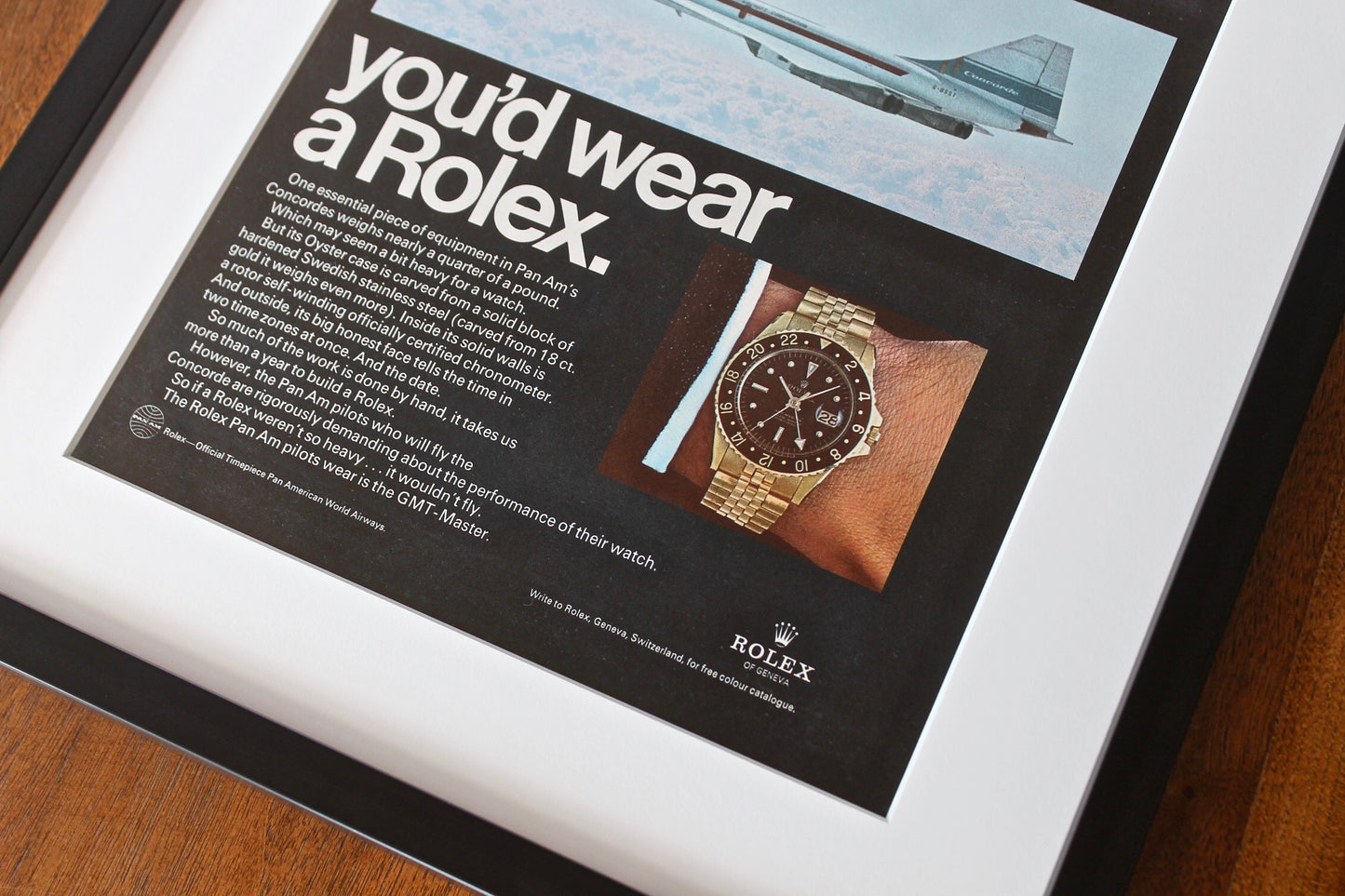 Rolex 18K GMT-Master 'Concorde'