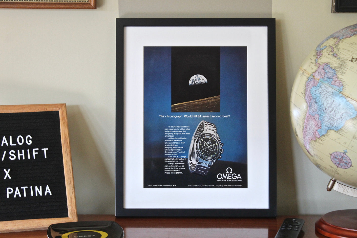 Omega Speedmaster Professional 'Would NASA Select Second Best?'