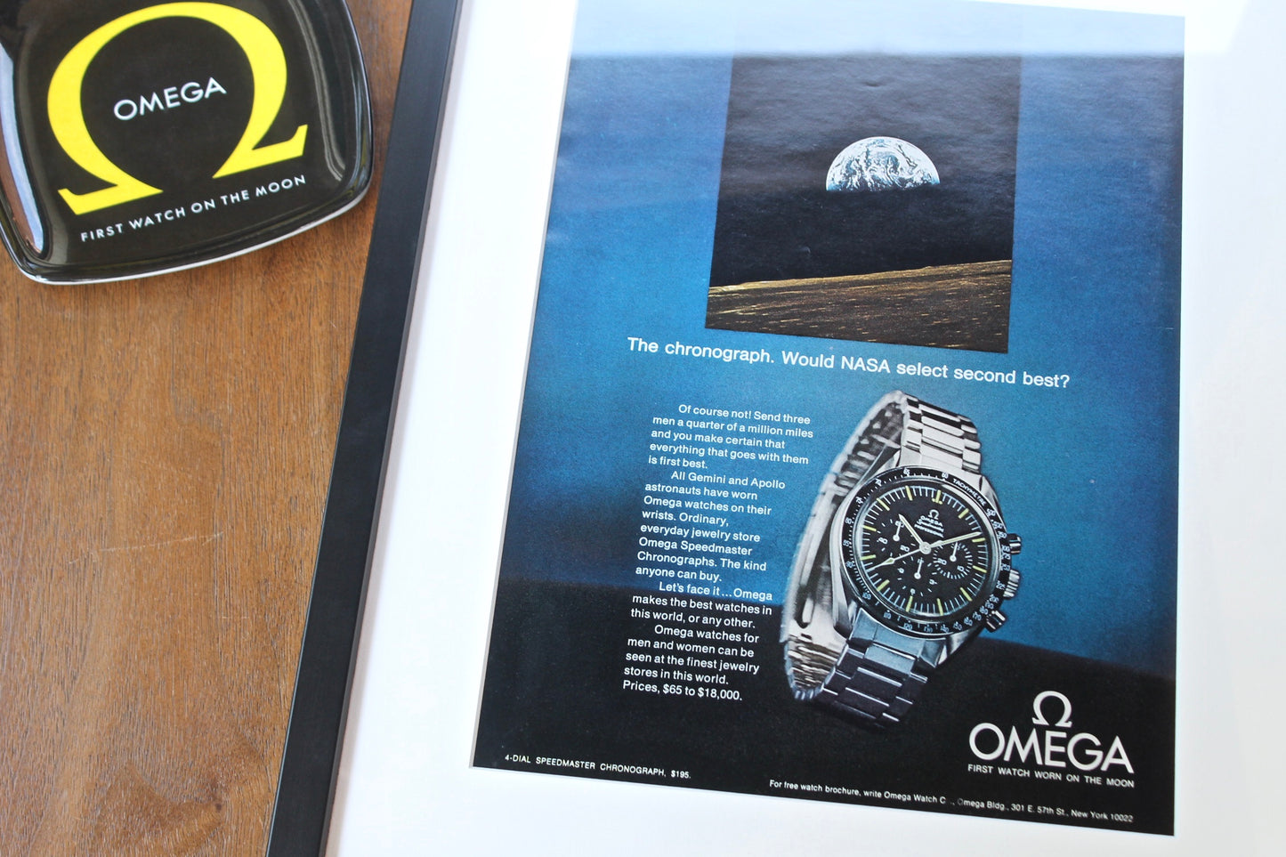 Omega Speedmaster Professional 'Would NASA Select Second Best?'